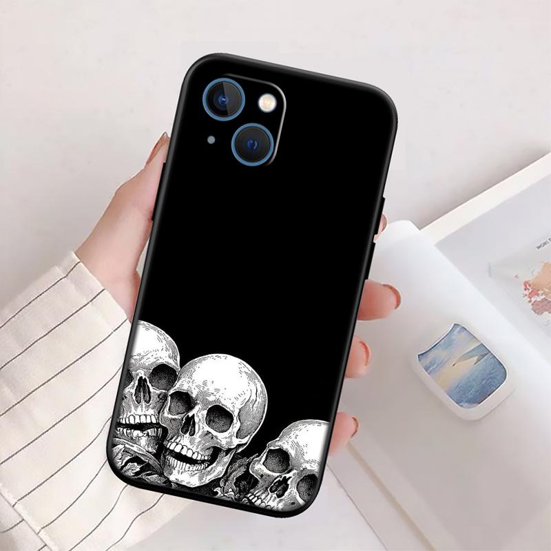 Skeleton Skull New High-End Shell Phone Case for OPPO A3 Pro A72 A74 A76 A77 A77S A78 A79 A94 A95 A18 A40M A58
