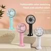 Usb Mini Handheld Fan Portable Student Office 3 Speed Adjustment Outdoor Wind Powerful Small Quiet Air Cooling Fans For Outdoors