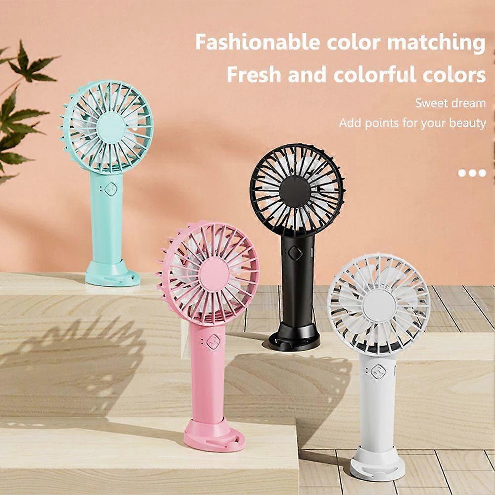 Usb Mini Handheld Fan Portable Student Office 3 Speed Adjustment Outdoor Wind Powerful Small Quiet Air Cooling Fans For Outdoors