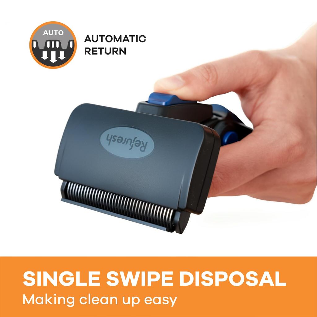 Slicker Brush for Short Hair Dogs and Cats Lightweight Grooming Brush for and Grooming Comb De-shedding - Shedding, Massage, - De-Matting & De-Header