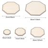 Hand-Woven Natural Wooden Basket Base for DIY Bags