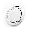 For Jeep Wrangler JK 2007-2017 Fuel Tank Cover Car Oil Tank Cap Cover Chrome Black Styling Accessories