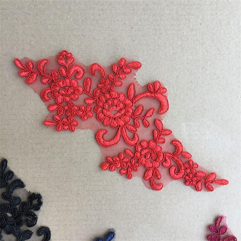 Clothing Applique Accessories Wedding Dress Lace Flower Headdress Lace Multi-Color Veil
