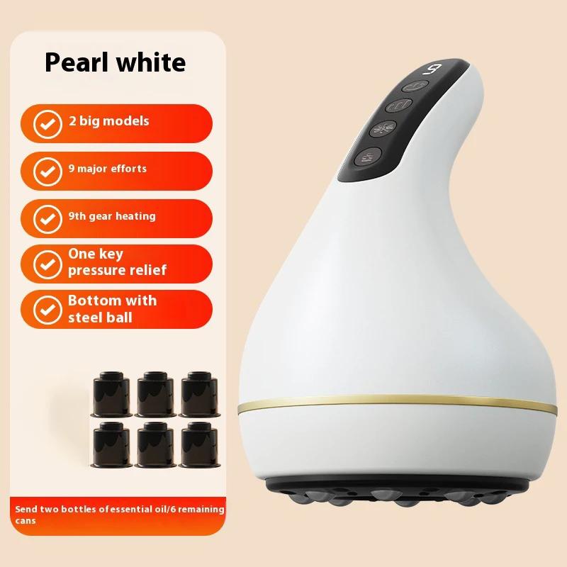 Electric Vacuum Cupping Massage Gua Sha Therapy Apparatus Health Scraping Anti Cellulite Device Meridian Therapy Fat Burning