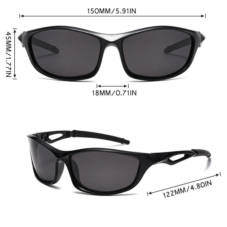 Lunettes de soleil polarisées de sport pour hommes femmes cyclisme course pêche lunettes de soleil photochromiques lunettes d'extérieur lunettes de vision nocturne