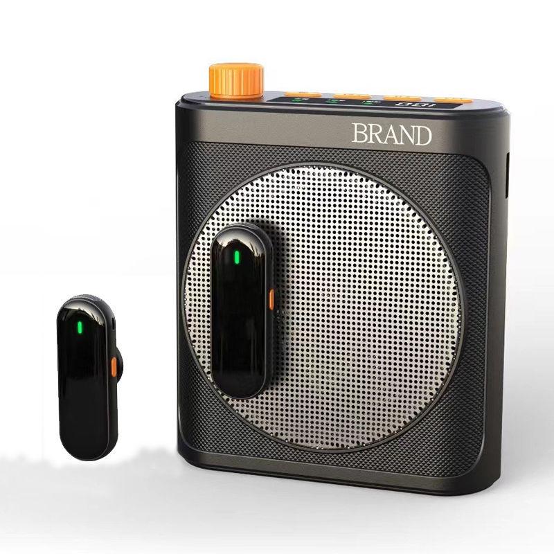 

Compact Wireless Lapel Microphone and Amplifier for Teachers, Vendors, and Tour Guides with High Volume Speaker чорний