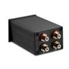 Douk Audio Passive Preamplifier Volume Controller HiFi Preamplifier High-Precision (HiFi Version, Black)
