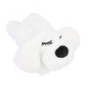 Heartbeat Puppy Toys Interactive Stuffed Animal Heartbeat Plush Toy for Pet Behavioral Sleep Calming Aid White