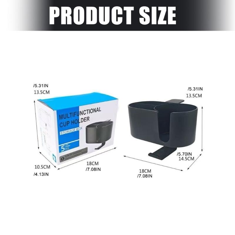 Space Saving Desktop Organiser Pen Container Desk Side Aluminum Alloy Cup Tray Headphone Stand For Desk Organization