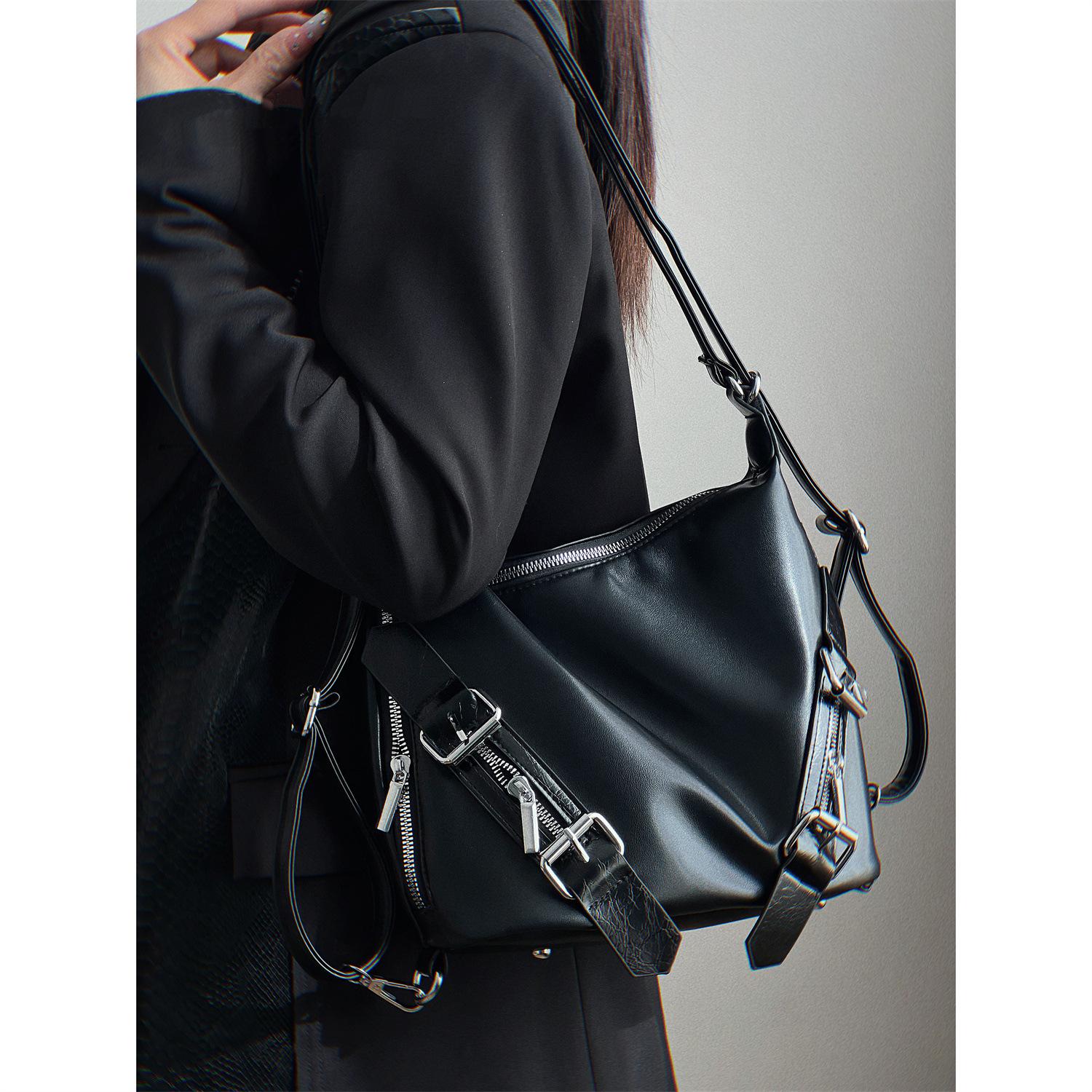 

Рюкзак в стиле колледжа для женщин с высококлассной темно-сладкой сумкой-тоут, универсальная сумка через плечо для горячей девушки