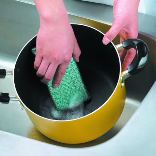 3M Kitchen Sponge Scrubber, Antibacterial Aluminum Net, Blue, Scotch-Brite, NT-05KB