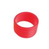 5Pcs Sport Racket Handle Rubber Ring Stretchy Tennis Racquet Band Overgrips