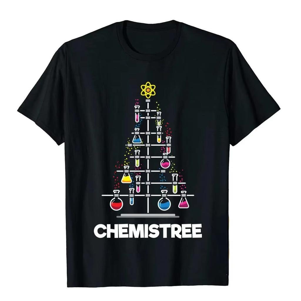 Chemistries Sweatshirt Funny Science Christmas Tree Boy Girl Unique T Shirts For Unisex Tops Tees Funny Aesthetic Clothes Goth