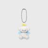 Angel Puppy Acrylic Keychain