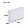 White Black Storage Case ABS Plastic Housing Instrument Case  Electronic Supplies