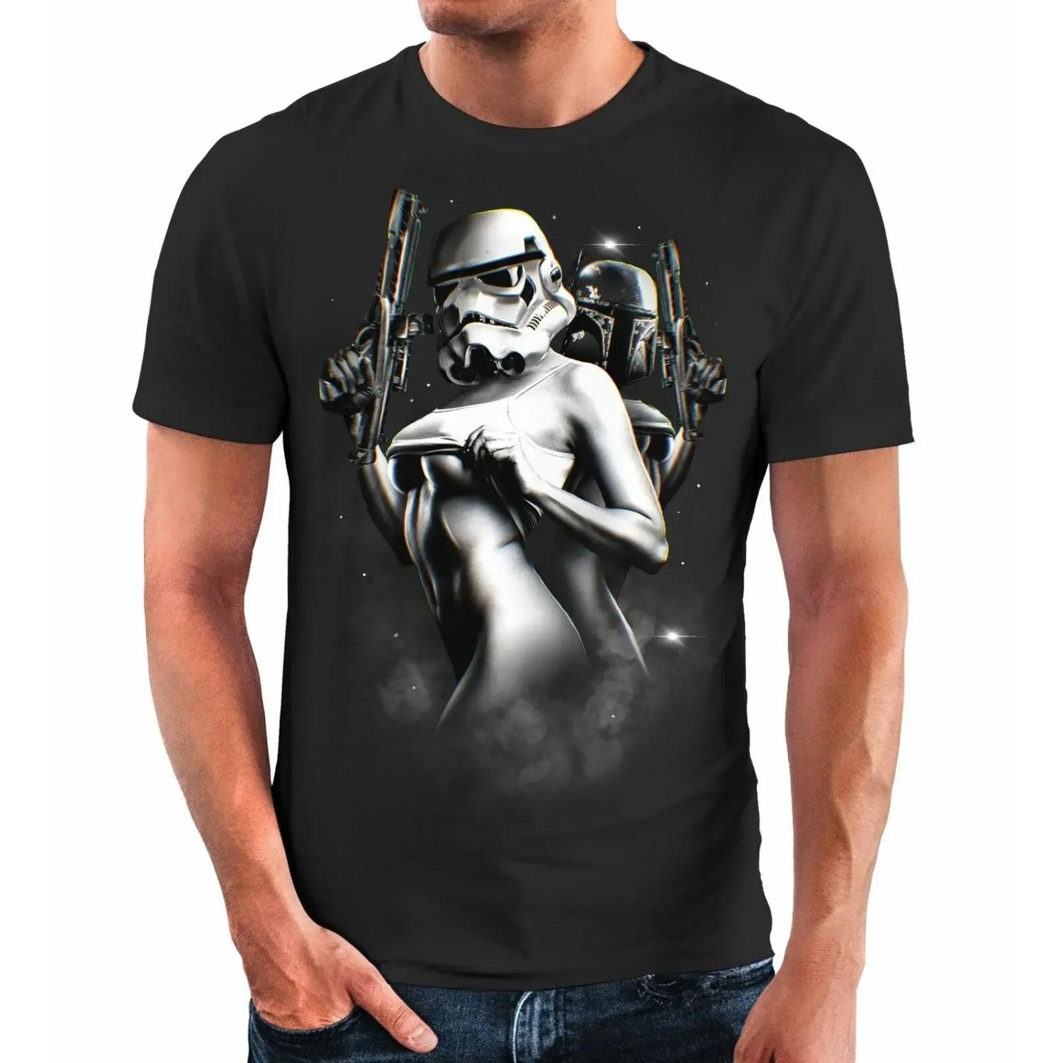 

Fashion Fantasy Sexy Robot Warrior Blockbuster Parody T Shirt S чёрный