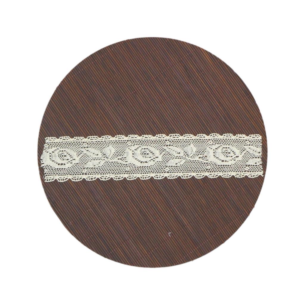 Cotton Thread Woven Hollow Pure Cotton Lace Accessories Decorative Handmade Diy Tablecloth Curtain Fabric Cotton Thread Lace Edge