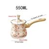  Rustproof Turkish Coffee Pot With Comfortable Wooden Handle Quick Brewing Design For Home Office
