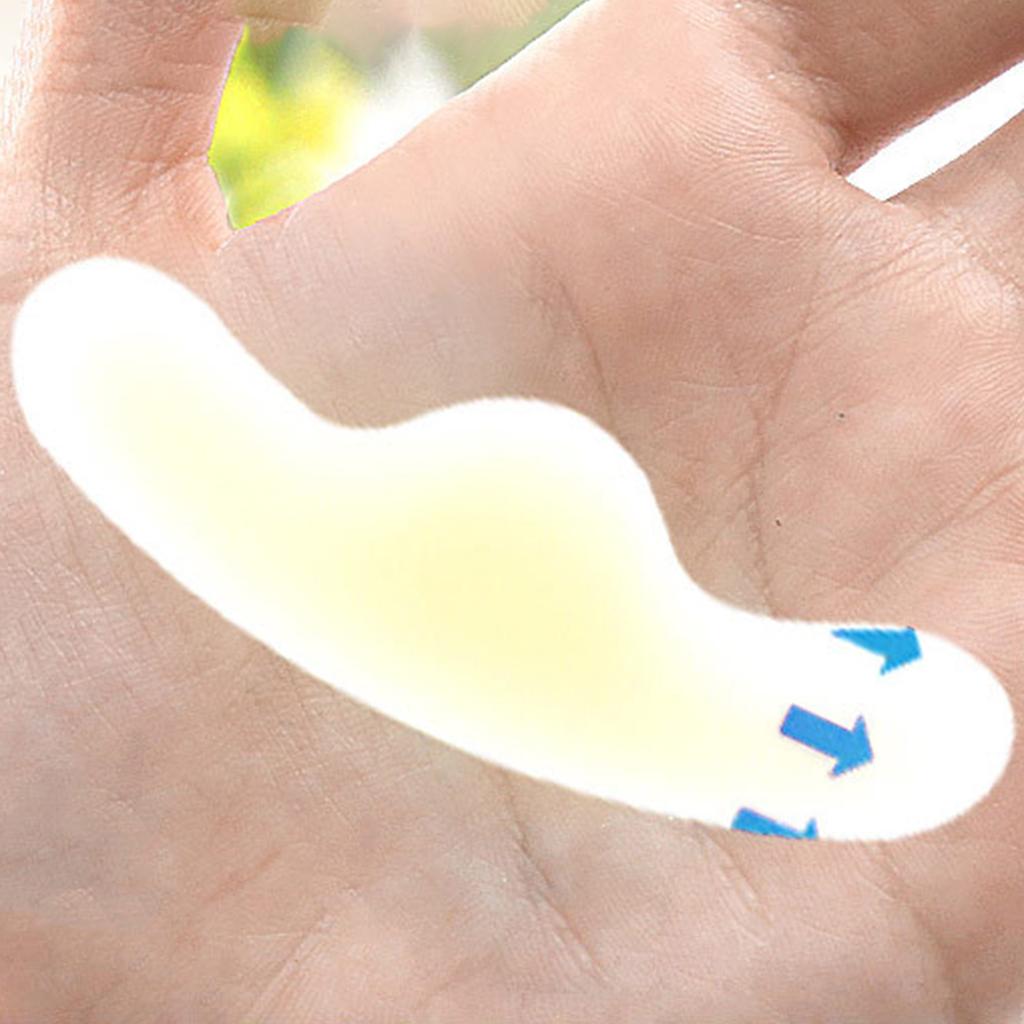 1pcs Self-Adhesive Heel Protector Sticker Heel Protector Invisible Hydrogel Pad Anti Blister Cushion Pad for Women Men Foot Care