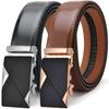 Male Automatic Buckle Belt Fashion Metal Alloy Waistband Genune Leather Luxury Belts for Men Business Luxury Designer Waist Belt