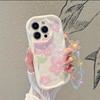 Colorful Flower Wrist Strap Case For Motorola Moto Edge 50 Fusion Pro Ultra G84 G14 G75 G35 G05 G15 G22 G30 G24 G54 G34 E22 G35