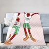 Azuretime & Timeazure Forsaken Blanket Warm Pattern Plush Throw Blanket For Kids Living Room Flannel Bedspread Bed Cover