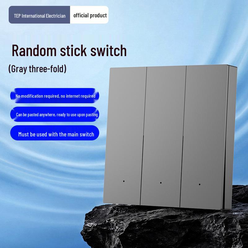 Smart Voice-Controlled Wireless Light Switch Panel