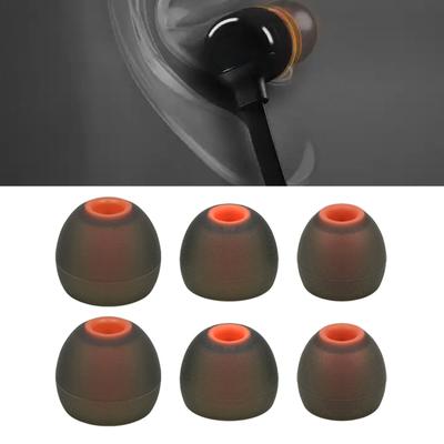 6pcs Silicone Eartips for Wireless Earbuds For T180a T280a T380a T110bt T115bt Providing Comfort and Noise Isolation