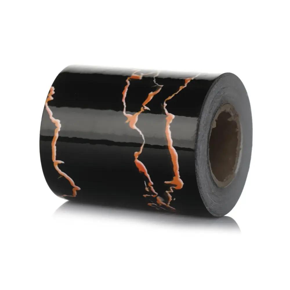 Living Room Self-adhesive Skirting Line Vinyl Decals Baseboard Wall Border Stickers Waist Line Wallpaper Marble