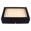 Pen Display Box 23 Slot Double Layer Transparent Top Pen Collection Display Box for Anniversaries