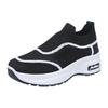 24-Year-old New Mesh Breathable Casual Shoes Heightened Thick-soled Non-slip and Wear-resistant Elderly Walking Shoes One-pedal Mother Shoes