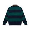 HAZZYS Men's Corduroy Wide Stripe Lapel Sweatshirt