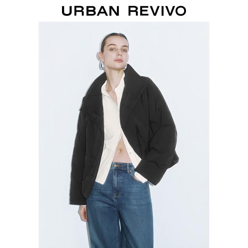 UR Women's Elegant Raglan Sleeve Stand Collar Down Jacket