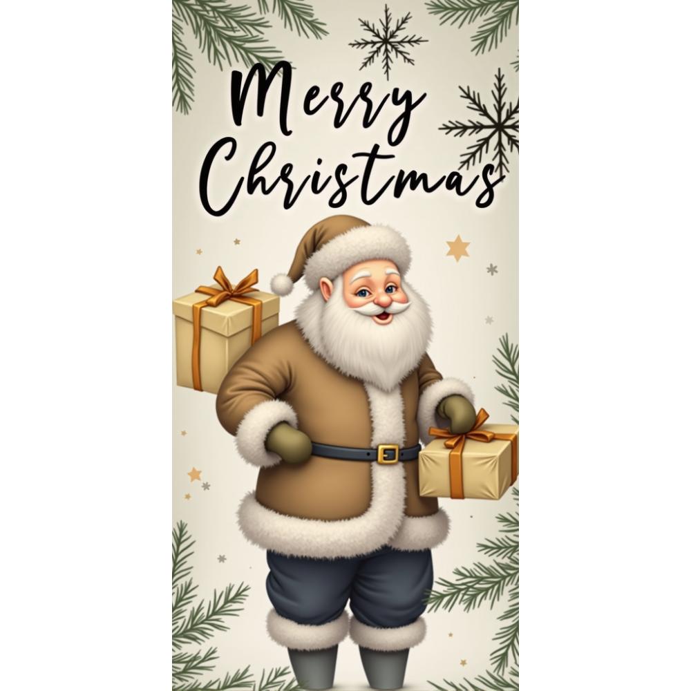 Cartoon Santa Claus Door Cover Christmas Outdoor Decoration Home Door Lining 2024 Xmas Ornament 2025 New Year Party Home Banner