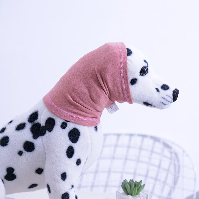 

Protective Chic And Pet Fleece Neck Wrap For Comfort During Fall And Winter Outings Pink Lotus,S