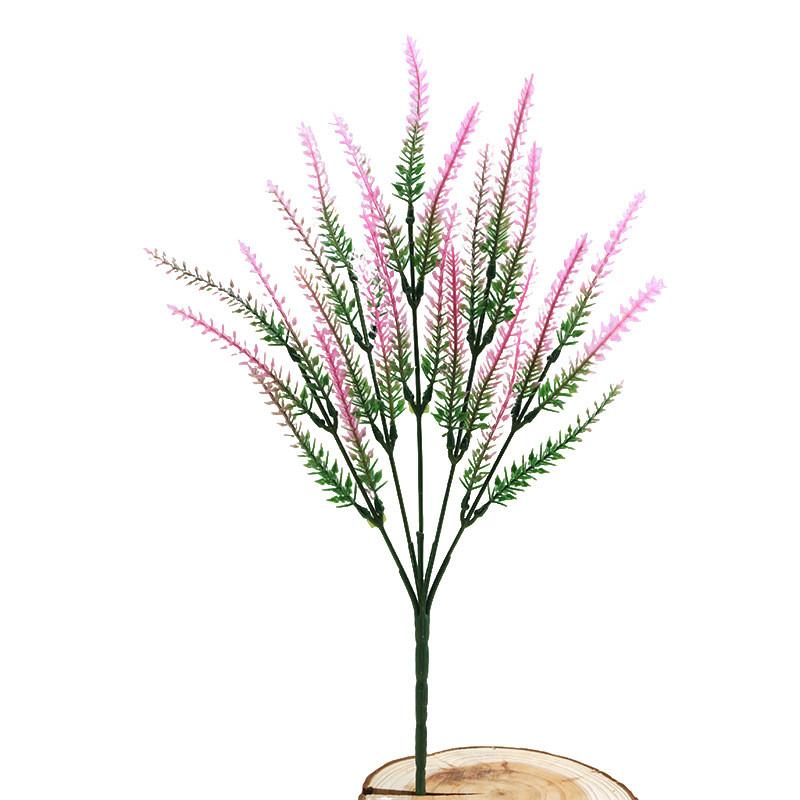 Lavender Flower Artificial Bouquet For Home Decor And Wedding Arrangements