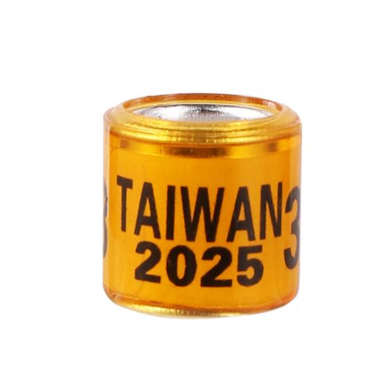 Inel de Picior Porumbel Multicolor 2025/2026 cu Cuvânt Inel de Picior Inel pentru Pasăre Durabil de Înaltă Calitate Inel de Marcare Pasăre Consumabile pentru Păsări 50 Buc