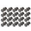 20PCS 9 X 8mm DIY Copper Rivets Round Head Nipple Nail Bag Shoes Accessories for LeatherGun Color 9