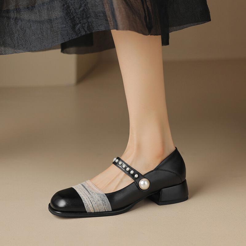 

New comfortable low-heeled women s single shoes square head foot cover one pedal light mouth solid color casual rubber soft sole fashion single shoes 39 чёрный