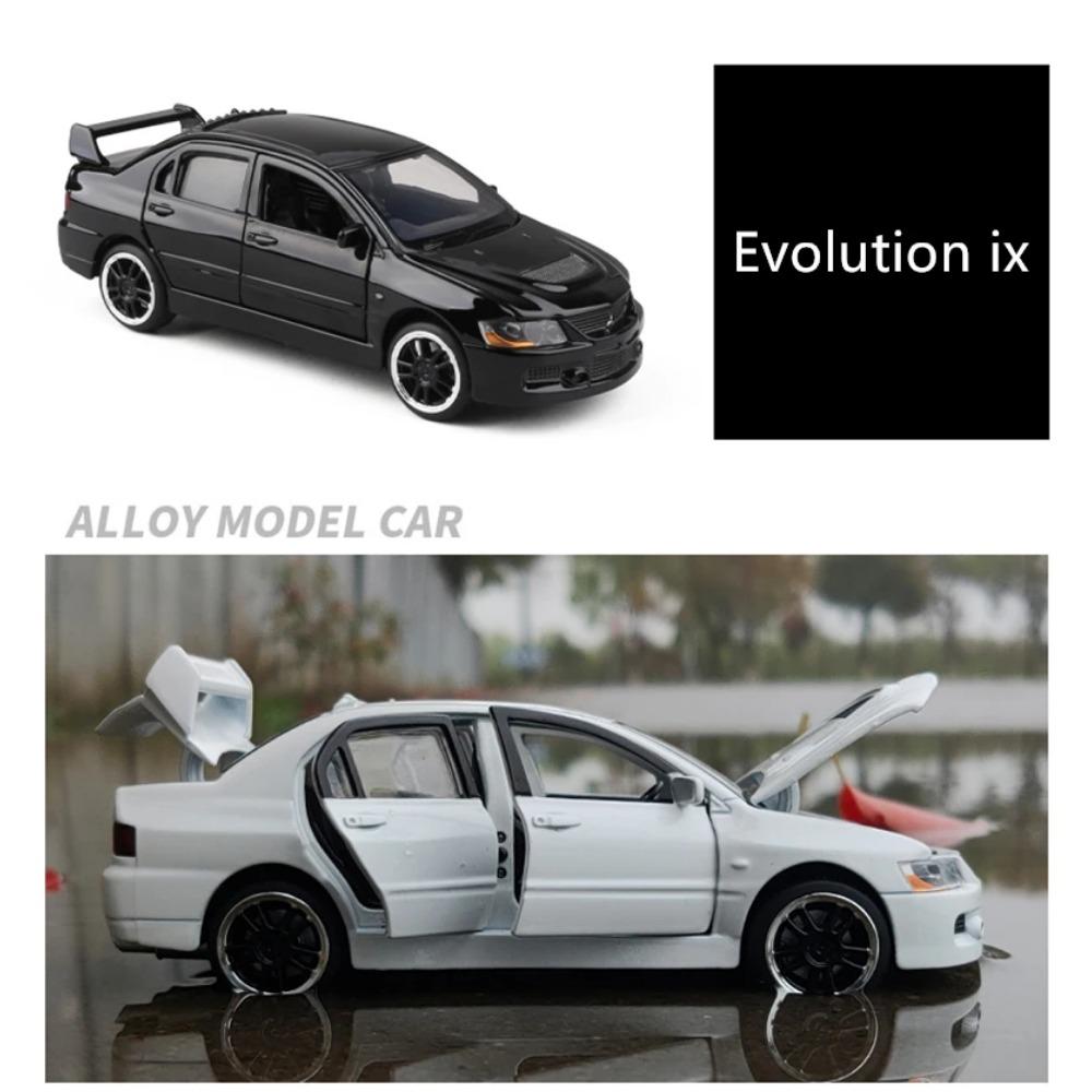 1/32 Mitsubishis Lancer Evolution IX 9 Alloy Car Model Diecast Simulation Metal Toy Vehicles Car Model Collection Childrens Gift