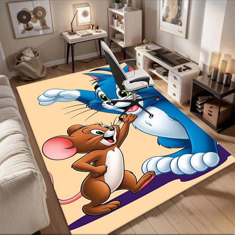 

Tom and Jerry Kids Cartoon Wallpapers for PhoneOffice Mat Home Decor Gift For Halloween & Christmas LD64 60cm by 90cm