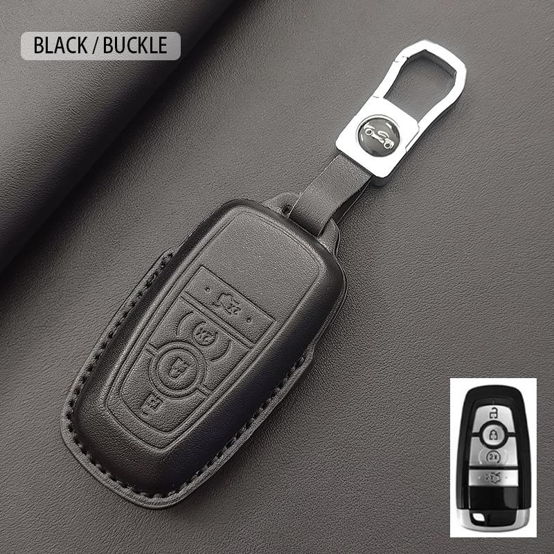 Car Key Case Cover Fob For Ford Focus 3 4 St Mondeo 5 Mk5 Edge Fusion Mustang Explorer F150 F250 F350
