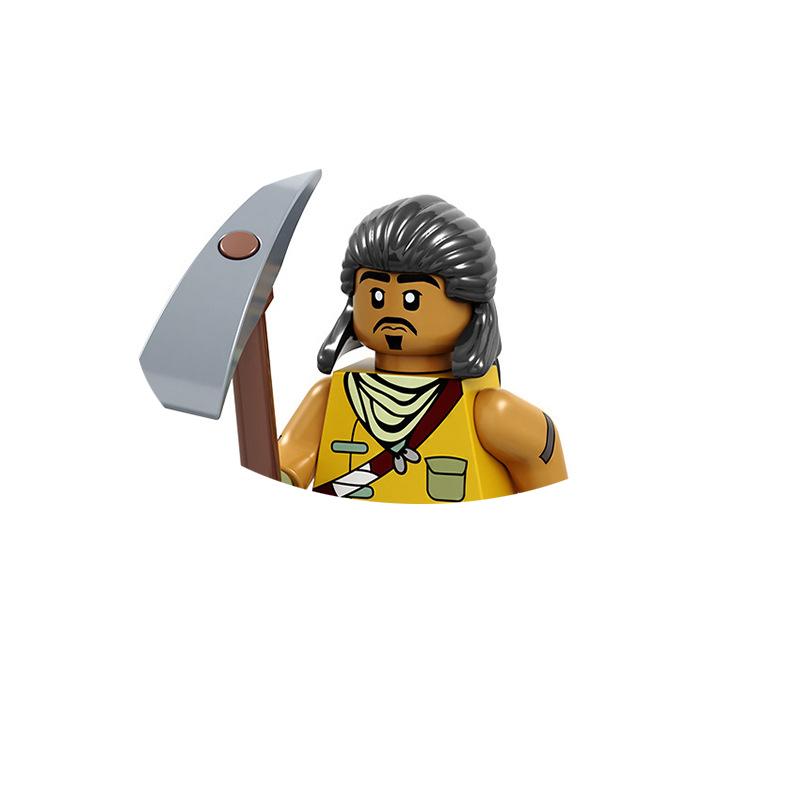 Beliebter Film 'Fortnite', Action-Minifiguren, Skelettkrieger, Zoe, Bausteine, Kinderspielzeug, Weihnachts- und Geburtstagsgeschenke