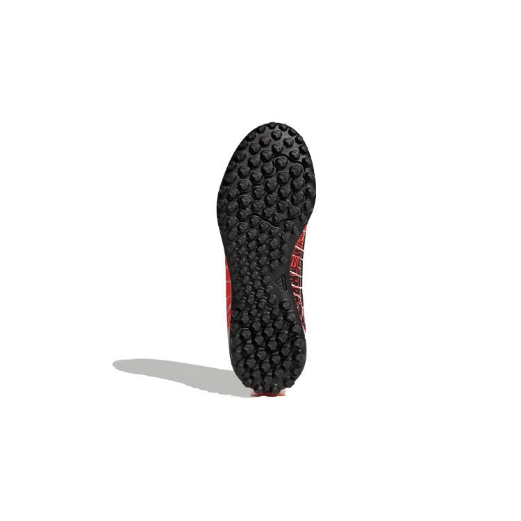 Adidas X Speedportal Round Toe Lace-Up Non-Slip Durable Low-Top Soccer Shoes Kids Soccer Shoes Red White GW8402