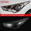 A28G-Car Headlight Lens Cover Left Side Head Light Lamp Shade Shell Glass For Veloster 2011-2017 Right