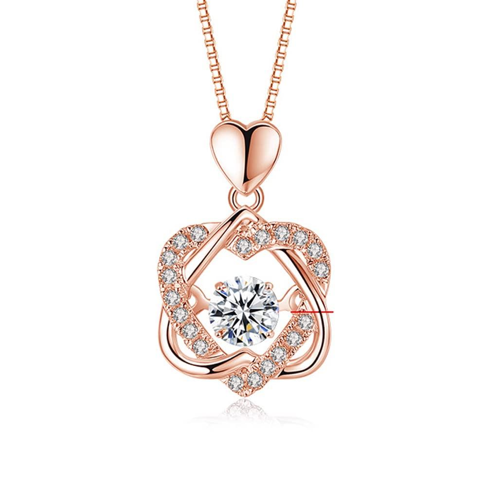 

Ожерелье Золото 18 карат Популярное Розовое золото Золото 18 карат Сердце Ожерелье Подвеска Серебро 925 Крупная Белое золото Золото 18 карат Подвеска Гексаграмма Блестящий Бриллиант Символ