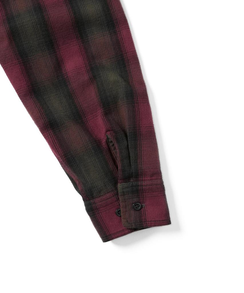 Thisisneverthat Gore-Tex Windstopper® Shaggy Check Shirt Red