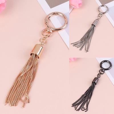 Decor Buckle Tassel Pendant Keychain Handbag Bag Purse Hardware Accessories
