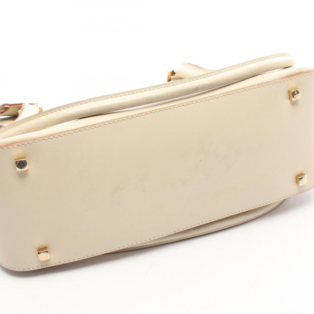 Used Salvatore Ferragamo Handbag 21 2304 leather Beige Used Women