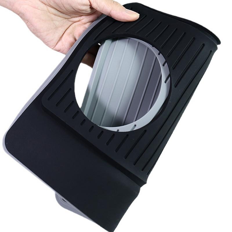 Coffee Tamping Mat Anti-Slip Silicone Waterproof Cover Prevent Scratch Coffee Tamper Mat For Bar Home Office Countertop Party
